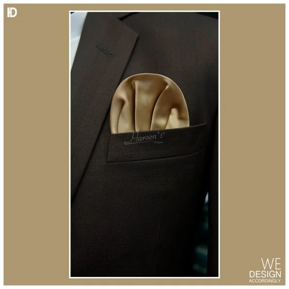 Antique Gold Pocket Square