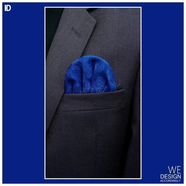 Royal Blue Pocket Square